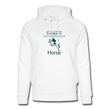 Pferde Hoodie - Therapy horse Geschenk Sport Hobby Dressur