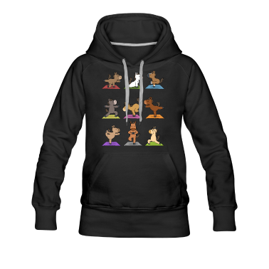 Pferde Hoodie - Yoga Pferd Meditation Yogi Namaste Geschenk