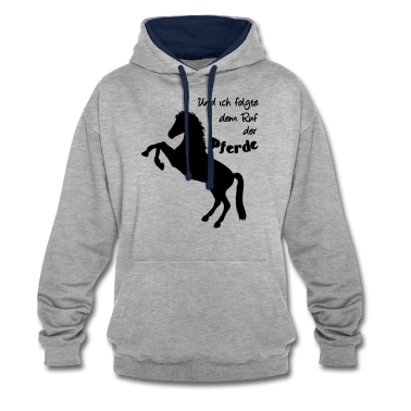 Pferde Hoodie - Ruf der Pferde Pferd Reiter Tier Reiten Geschenk