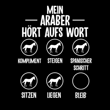 Motiv Lustiges Araber Pferd Araberpferd Vollblutaraber