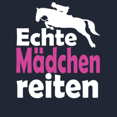 Motiv Reiten Mädchen Pferd Geschenk