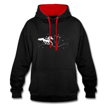Pferde Hoodie - Herzens Pferd Pferde -Galoppierendes Pferd