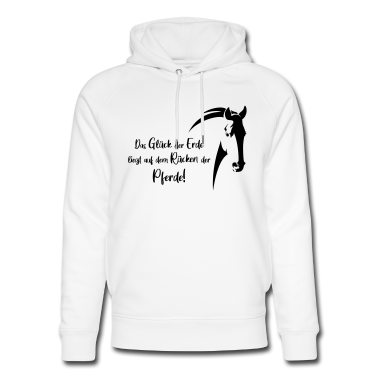 Pferde Hoodie - das glueck der erde