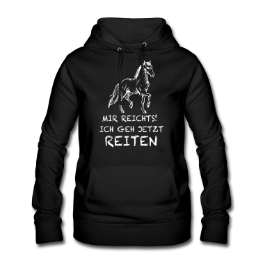 Pferde Hoodie - Reitsport, Pferd, Reiter,