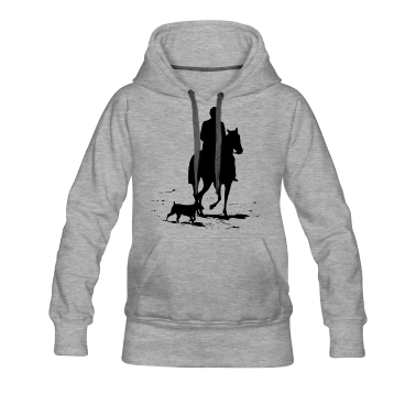 Pferde Hoodie - Hund und Pferd