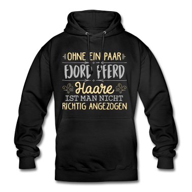 Pferde Hoodie - FJORD PFERD Haare gehören dazu
