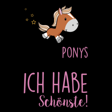 Motiv So viele Ponys und ich habe das Schönste