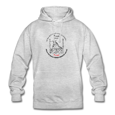Pferde Hoodie - Trauriges Boxenpferd, Pro Offenstall