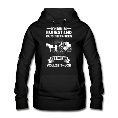 Pferde Hoodie - Kutscher Ruhestand Kutsche Rentner Pferdekutsche
