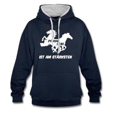 Pferde Hoodie - Pferd Pferde Reiter Reiten Liebe Geschenk Spruch