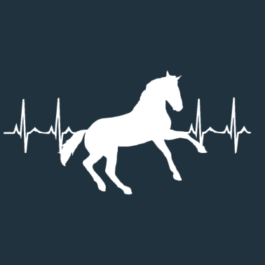Motiv Herzschlag Pferd Geschenk Geschenkidee