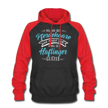 Pferde Hoodie - Haflinger Pferde Shirt-Glitzer