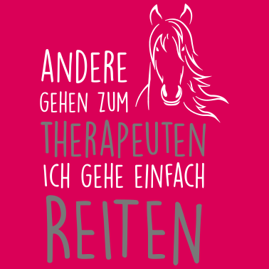 Motiv Therapeut Pferd