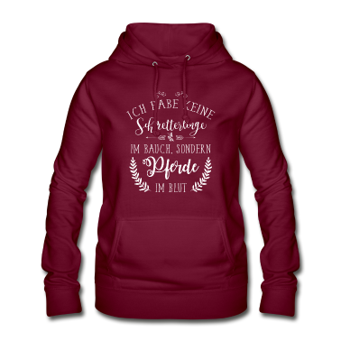 Pferde Hoodie - Pferde & Reiten - Pferde im Blut