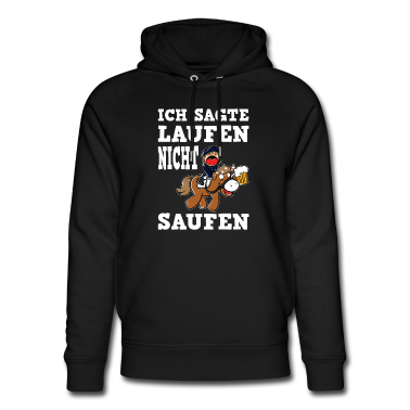 Pferde Hoodie - Springreiter Turnier Bier Alkohol Saufen Pferd