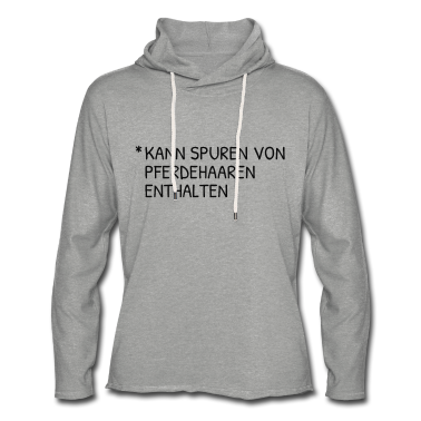 Pferde Hoodie - Kann Spuren von Pferdehaaren enthalten