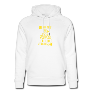 Pferde Hoodie - Wer bier trinkt hilft der landwirtschaft Bauer