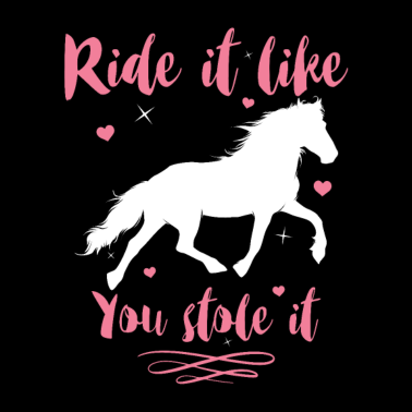 Motiv Reiten | Pferde Reiterin Dressur Pferd Geschenke