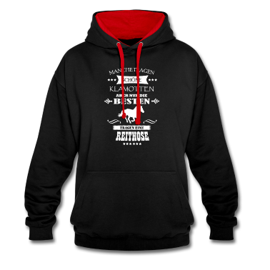 Pferde Hoodie - Pferd Reiter Spruch