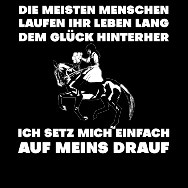 Motiv Pferde Glück glücklich Reiter Pferdemädchen