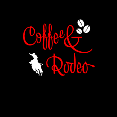Motiv Kaffee und Rodeo Cafe Pferd Reiter Lasso Geschenk