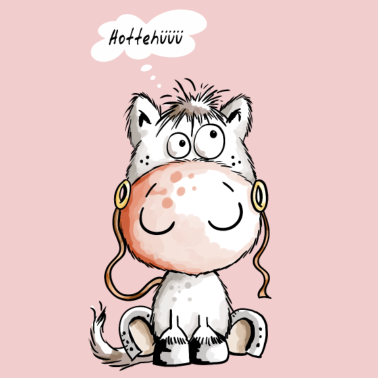 Motiv Knuffiges Hottehüüü Pferdchen - Pferd - Comic