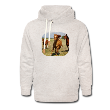 Pferde Hoodie - Pferde Pferd Pferdekopf Pferderennen Wildpferde