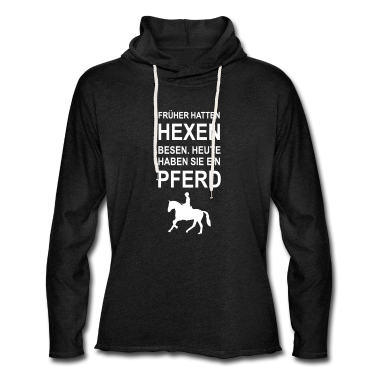 Pferde Hoodie - Hexen mit Pferd
