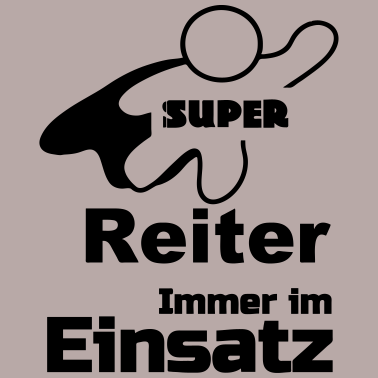 Motiv Super Reiter Reiten, Pferd, Sport, Geschenk