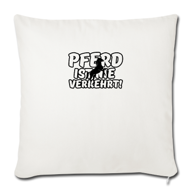 Pferde Kissenbezug - Pferd Reiten Reiter Spruch Tier