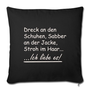 Pferde Kissenbezug - Pferd Pferde Spruch horse