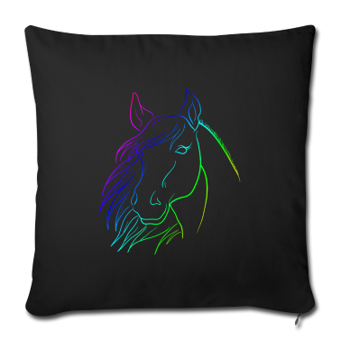 Pferde Kissenbezug - Pferd Pferde Süß Reiten Geschenk Geschenkidee