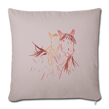 Pferde Kissenbezug - Pferd