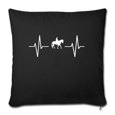 Pferde Kissenbezug - Mein Herz schlägt für Pferde! Geschenk