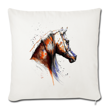 Pferde Kissenbezug - PFERD ,PFERDE - arabisches Pferd Pferdekunst