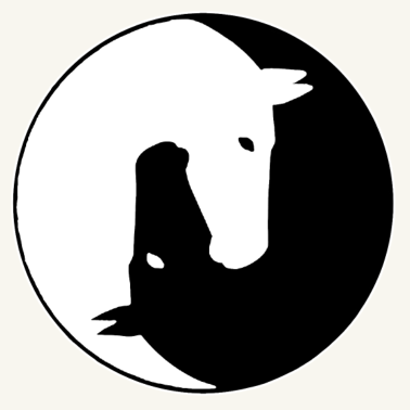 Motiv Yin yang Pferd