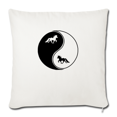 Pferde Kissenbezug - Islandpferde Yin Yang Isländer Esoterik Tölten