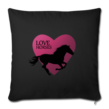 Pferde Kissenbezug - Pferd Pferde Reiten Reitsport Pony Western