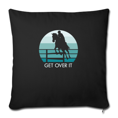 Pferde Kissenbezug - Pferdesport, Pferdedesign - Überwinde es