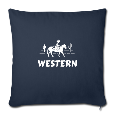 Pferde Kissenbezug - Weihnachtsgeschenk Western T-Shirt