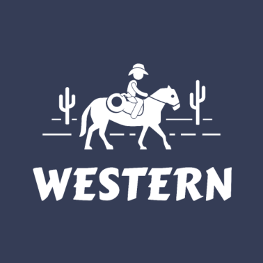 Motiv Weihnachtsgeschenk Western T-Shirt