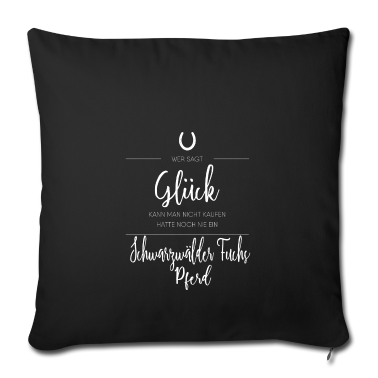 Pferde Kissenbezug - Schwarzwälder Fuchs Pferd Geschenk