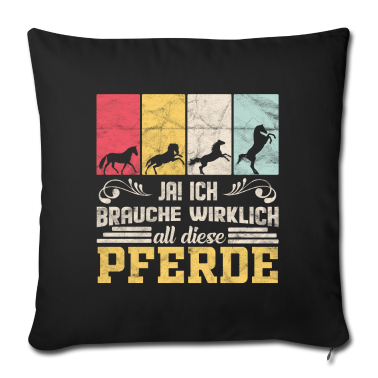 Pferde Kissenbezug - Pferde Pferde Pferde