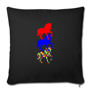 Pferde Kissenbezug - Autismus Pferd Pferde