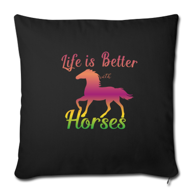Pferde Kissenbezug - Pferd Pferd Pferde Pferde Geschenk