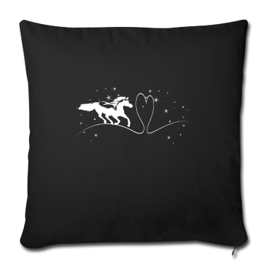 Pferde Kissenbezug - Herzens Pferd Pferde -Galoppierendes Pferd