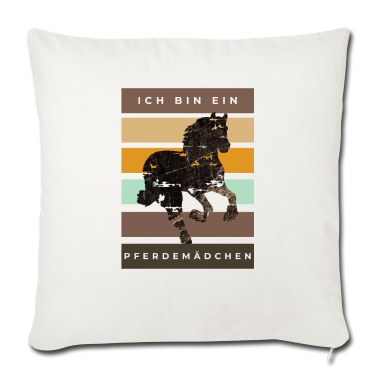 Pferde Kissenbezug - Pferde Pferd Ich bin ein Pferdemädchen