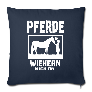 Pferde Kissenbezug - PFERD PFERDE wiehern mich an