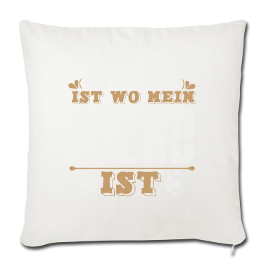 Pferde Kissenbezug - Zuhause Ist Wo Mein PFERD Ist Pferde