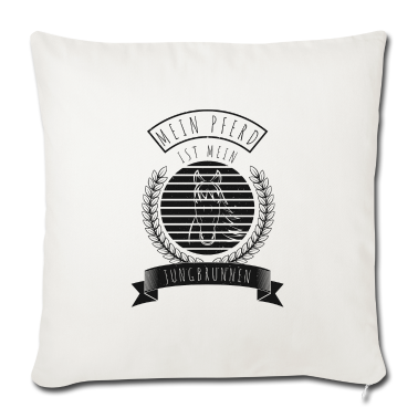 Pferde Kissenbezug - Pferd - Mein Pferd ist mein Jungbrunnen